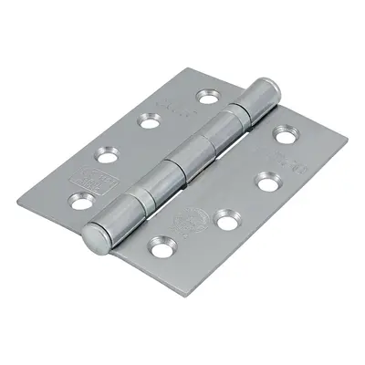 Timco 334040 Grade 11 Fire Door Hinges - Satin Chrome 102 X 76 X 2.7