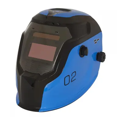 Sealey PWH2 Auto Darkening Welding Helmet - Shade 9-13 - Blue