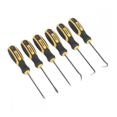 Sealey S0774 Mini Pick & Screwdriver Set 6Pc