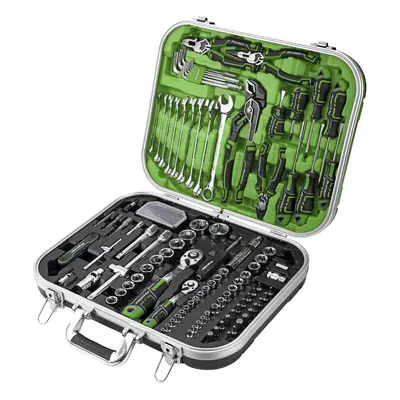 Sealey AK7980HV Mechanicfts Tool Kit 144Pc Hi-Vis Green