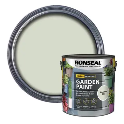 Ronseal 39441 Garden Paint Mountain Mist 2.5 Litre