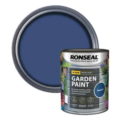 Ronseal 37400 Garden Paint Bluebell 750Ml