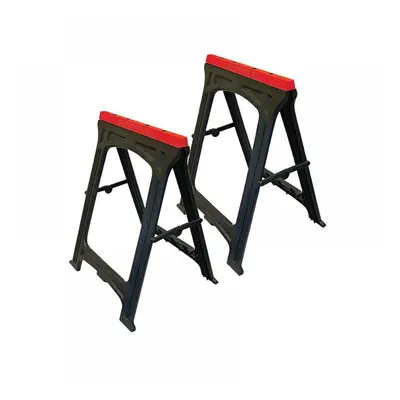 Faithfull Plastic Trestles Height 82Cm X Length 57Cm (Twin Pack)