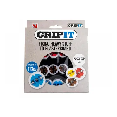 Gripit GRPASSKIT Plasterboard Fixings Assorted Kit 32 Piece