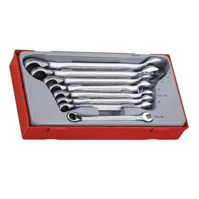 Teng TT6508R Tt6508R Metric Ratchet Combination Spanner Set 8 Piece