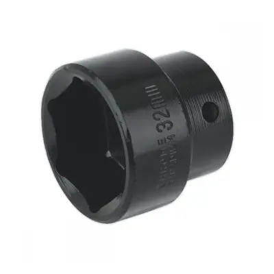 Sealey IS1232 Impact Socket 32Mm 1/2inSq Drive