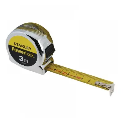 Stanley® 0-33-522 Powerlock® Classic Pocket Tape 3M (Width 19Mm) (Metric Only)