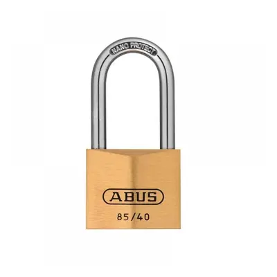 Abus Mechanical 02412 85/40Mm Brass Padlock 40Mm Long Shackle