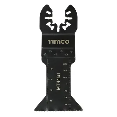 Timco MT44BI Premium Multi-Tool Blades - Straight - For Wood/Metal 44Mm Blister Pack 1