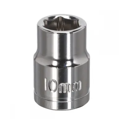 Sealey S0577 Walldrive® Socket 10Mm 3/8inSq Drive