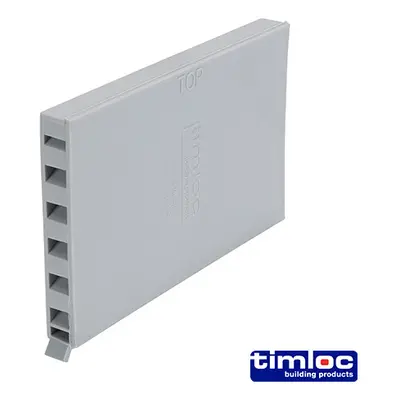 Timloc LOC1143GR Cavity Wall Weep Vent - Grey - 1143Gr 65 X 10 X 100 Box 50