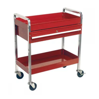 Sealey CX101D Trolley 2-Level Heavy-Duty With Lockable Drawer