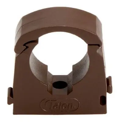 Talon TSBR15/20 15Mm Brown Hinged Clip (Bag Of 20) Bag 20