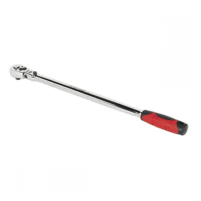 Sealey AK6697 Ratchet Wrench Flexi-Head Extra-Long 455Mm 3/8inSq Drive