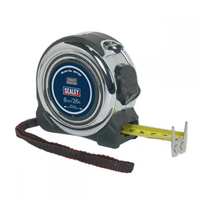 Sealey SMT8P Professional Tape Measure 8M(26Ft)