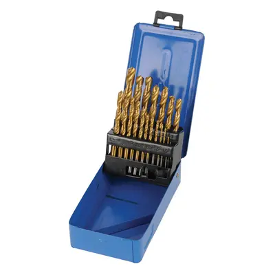 Silverline DS49 Titanium-Coated Hss Drill Bit Set 19Pce 19Pce Each 1