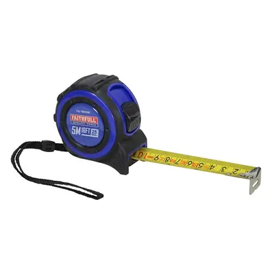 Faithfull Trade Tape Measure 5M/16Ft (Width 25Mm)