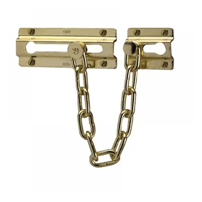 Yale Locks 721037005166 P1037 Door Chain Brass Finish