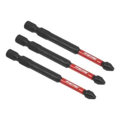 Sealey AK8255 Phillips #2 Impact Power Tool Bits 75Mm - 3Pc