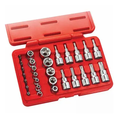 Clarke 1700762 Pro356 29 Piece 3/8 & 1/4 Drive Socket & Bit Set