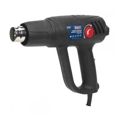 Sealey HS107K Variable Temperature Hot Air Gun Kit 2000W 50-450°C/90-600°C