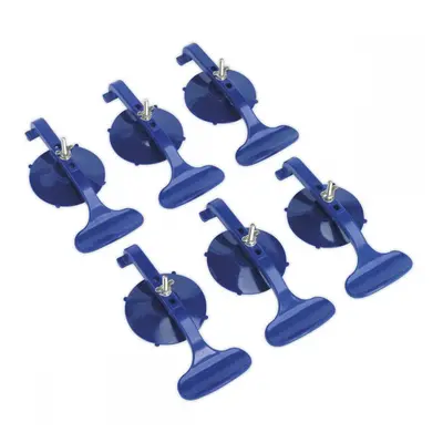 Sealey RE006 Suction Clamp Set 6Pc