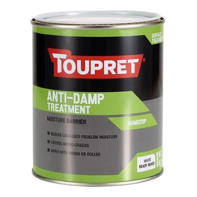 Toupret Anti-Damp Treatment 1 Litre TTHS01GB