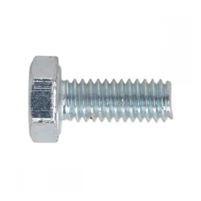 Sealey SS416 Ht Setscrew M4 X 16Mm 8.8 Zinc Din 933 - Pack Of 50