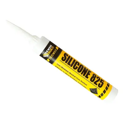 Everbuild Sika 467208 Tecnic Silicone 825 Sealant Brown 380Ml