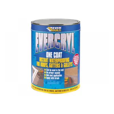 Everbuild Sika 484640 Evercryl® One Coat White 5Kg