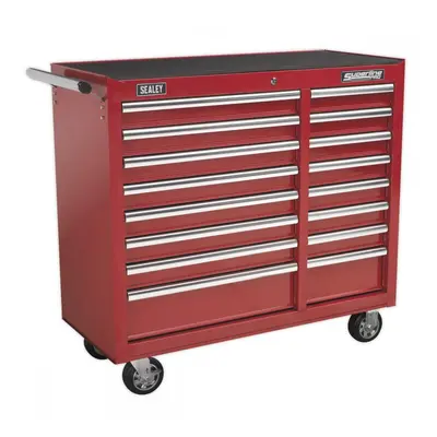 Sealey AP41169 Rollcab 16 Drawer With Ball-Bearing Slides Heavy-Duty - Red