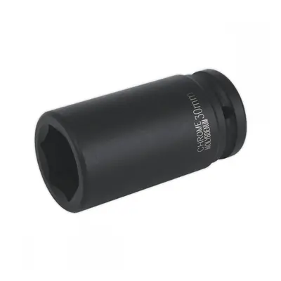 Sealey IS3430D Impact Socket 30Mm Deep 3/4inSq Drive