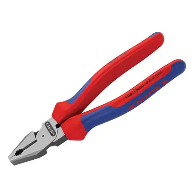 Knipex 02 02 180 SB High Leverage Combination Pliers Multi-Component Grip 180Mm