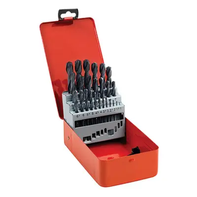 Timco HSSR25DS Roll Forged Jobber Drills Set - Hss 25Pcs Case 25