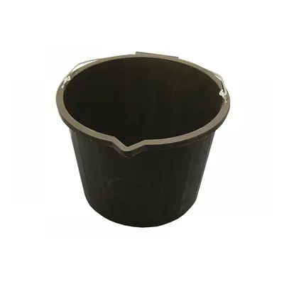 Faithfull General-Purpose Bucket 14 Litre (3 Gallon) - Black