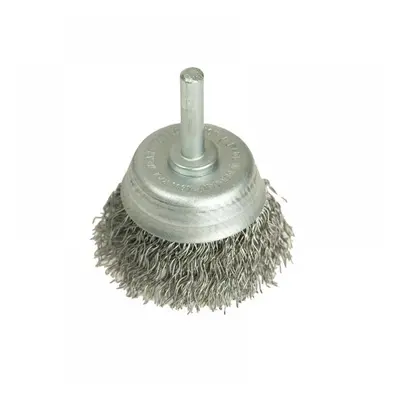 Lessmann 430.123.07 Diy Cup Brush With Shank 50Mm 0.35 Steel Wire