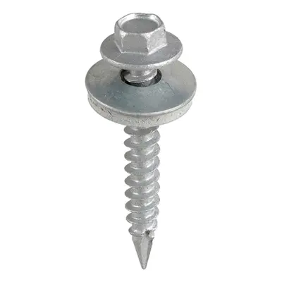 Timco DS25W16B Metal Construction Thin Sheet Metal To Timber Screws - Hex - Epdm Washer - Slash 