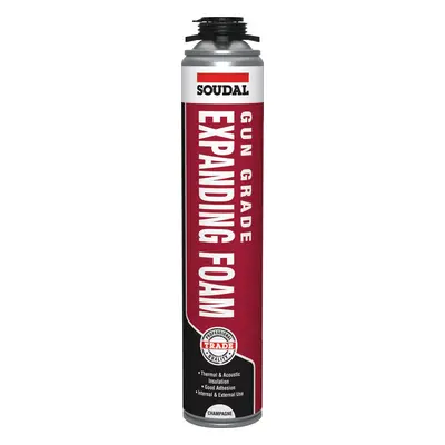 Soudal Gap Filler Expanding Foam - Gun Grade Champagne 750Ml canister 12