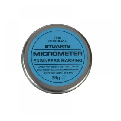 Miscellaneous Tin Of Micrometer Marking Blue