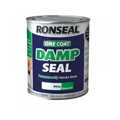 Ronseal 36958 One Coat Damp Seal White 2.5 Litre