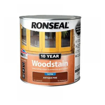 Ronseal 38687 10 Year Woodstain Antique Pine 2.5 Litre