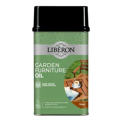 Liberon 126171 Garden Furniture Oil Teak 500Ml