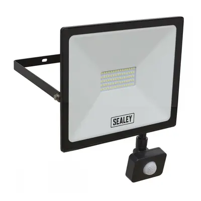 Sealey LED113PIR Extra-Slim Floodlight With Pir Sensor 50W Smd Led