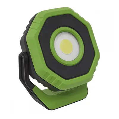 Sealey LED700P Rechargeable Pocket Floodlight With Magnet 360° 7W Cob Led - Green