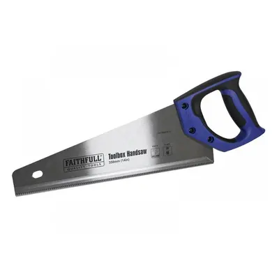 Faithfull Toolbox Hardpoint Handsaw 350Mm (14In) 16 Tpi