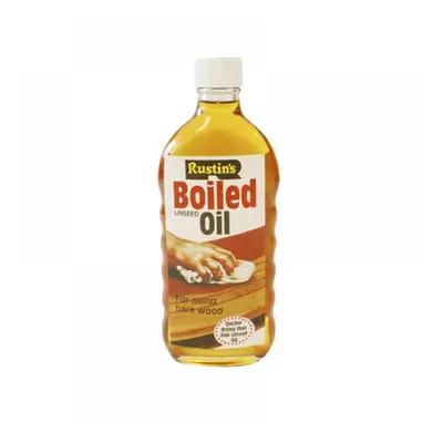 Rustins BOIL500 Boiled Linseed Oil 500Ml