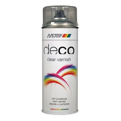 Motip® 01603 Deco Spray Clear Lacquer High Gloss 400Ml