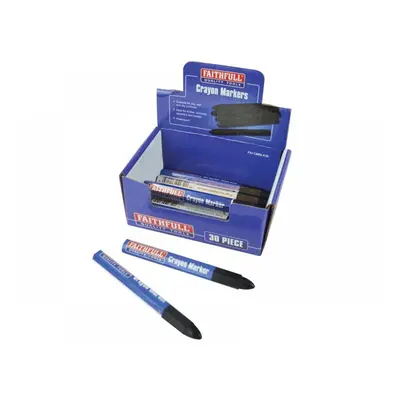 Faithfull Crayon Marker Black (Cdu 30)