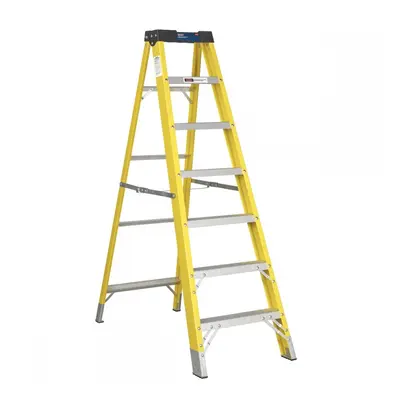 Sealey FSL7 Fibreglass Step Ladder 6-Tread En 131