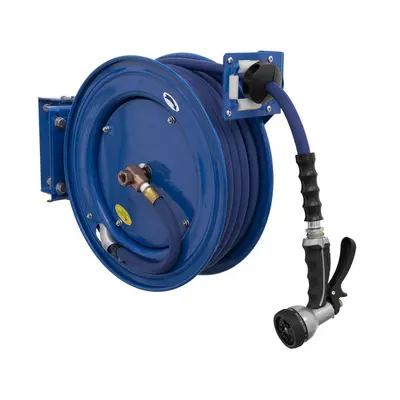 Sealey WHR1512 Heavy-Duty Retractable Water Hose Reel 15M Ø13Mm Id Rubber Hose